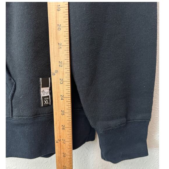 Moncler Genius 7 Fragment Hiroshi Fujiwara Black Backstage Pass Hoodie XL - Picture 16 of 16